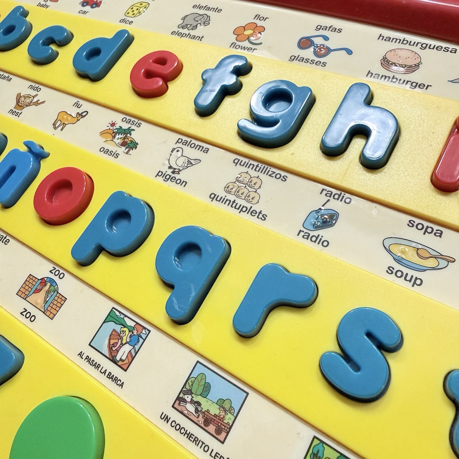 VTG Vtech Little Smart Phonics Alphabet WORKS Learning Toy SPANISH & ENGLISH