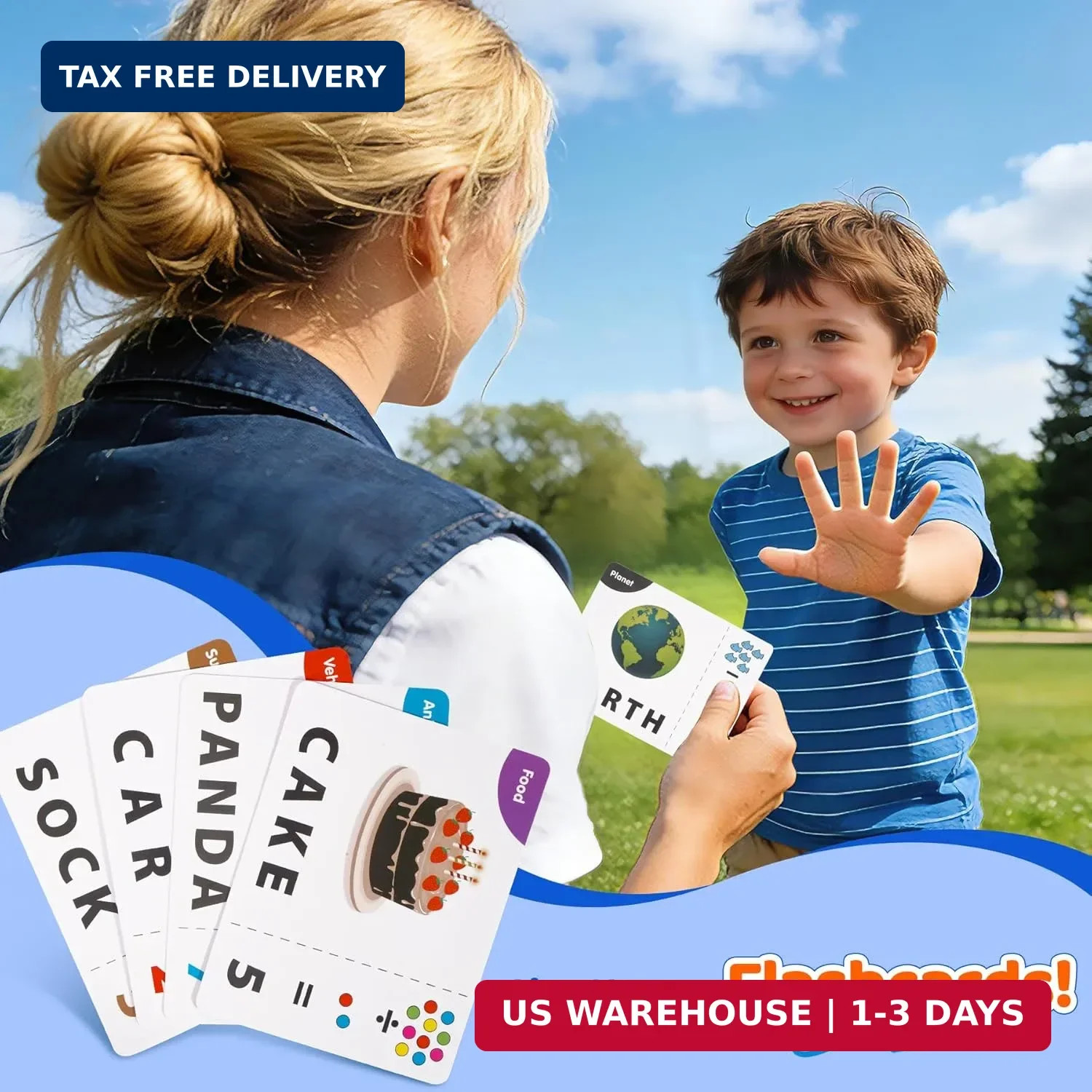 2 in 1 Kids Educational Toys, Spelling & Math Learning Game with Flash Cards Let