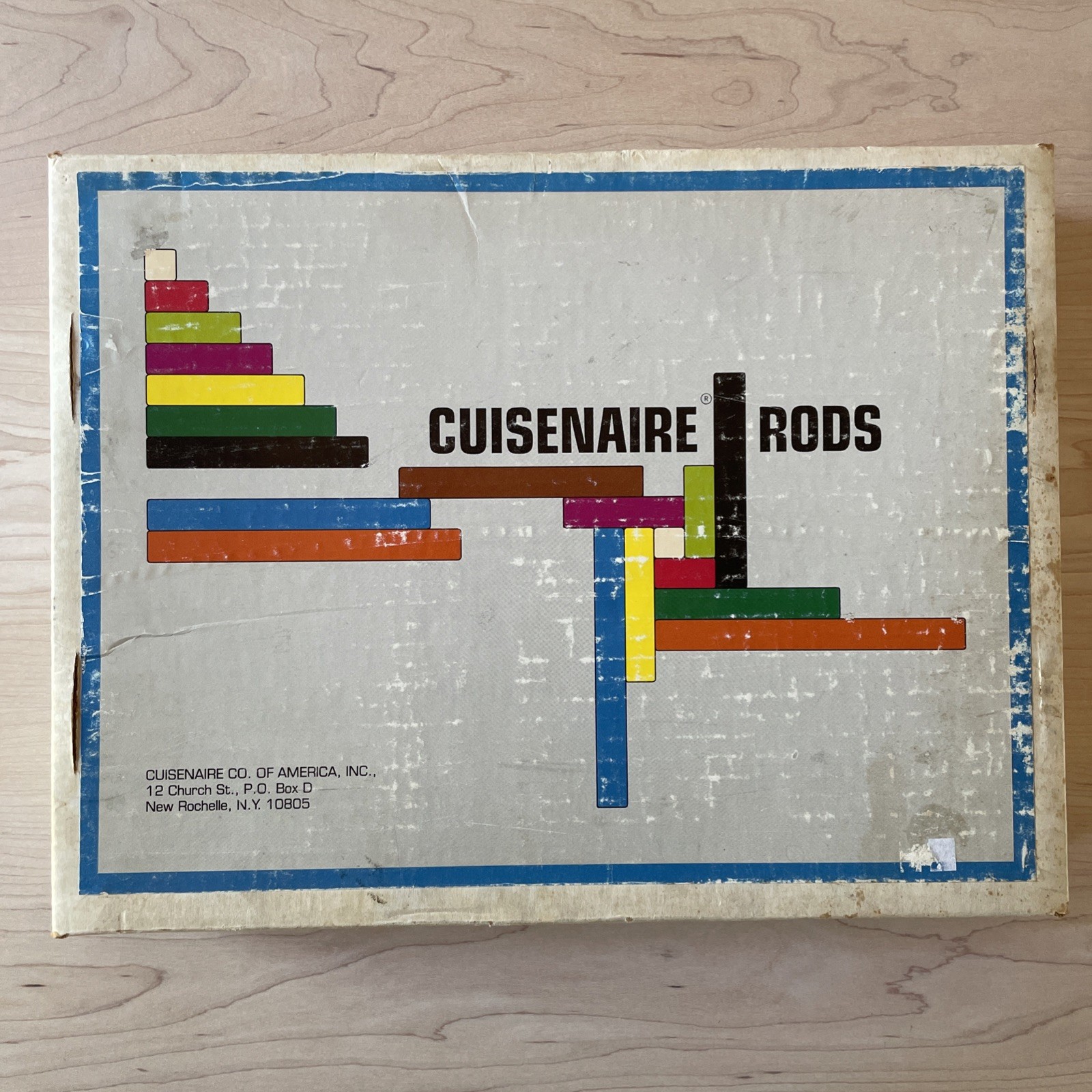 Cuisenaire Rods ~ VTG 1960s 70s ~ 153 pc. ~ Montessori Mathematics Math Learning