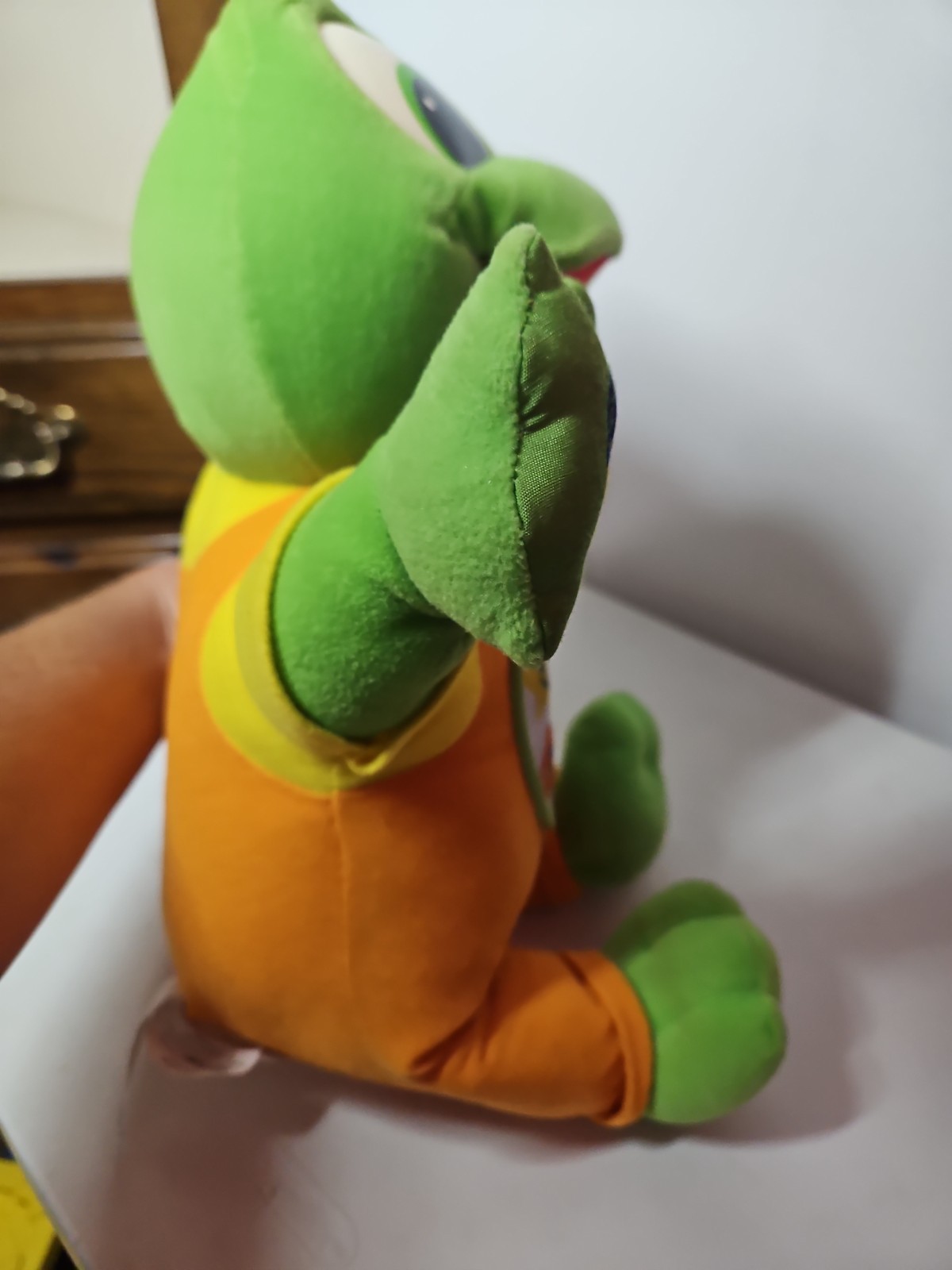 LeapFrog Hug & Learn Baby Tad Interactive Plush 2001 Tested Talks Sings Works
