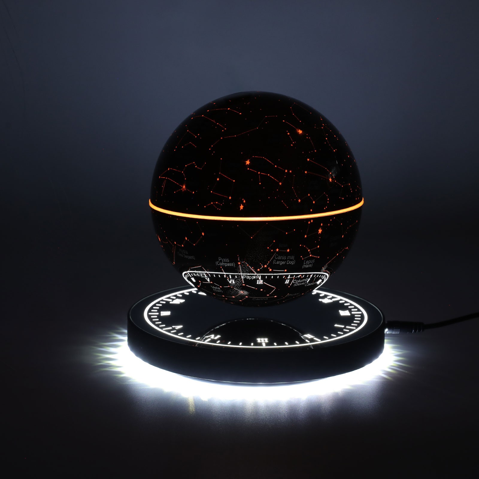 Magnetic Levitating Globe with LED Floating Globe Auto-Rotating Globe with Base