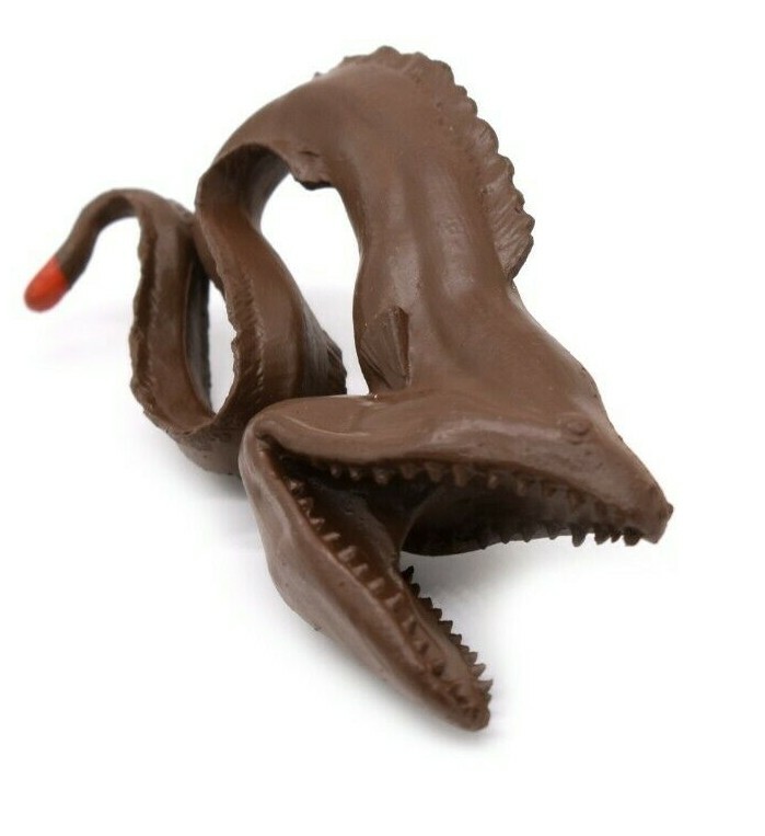 Gulper Eel Pelican Eel Plastic Replica 3 1/4 inches long – F3675 B10