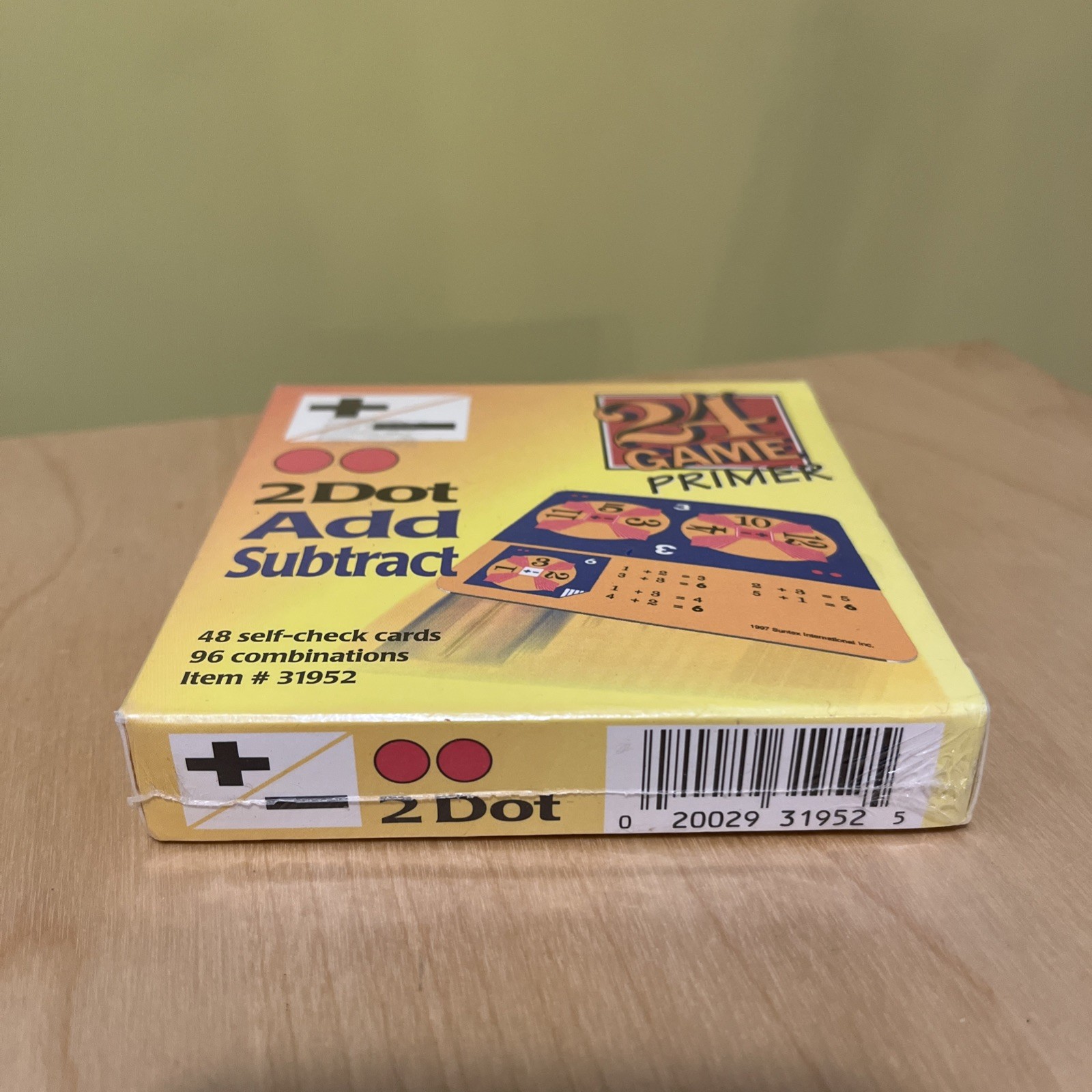 SUNTEX 24 Game Primer :2 Dot Add Subtract Grade 2-3 Educational Math BRAND NEW