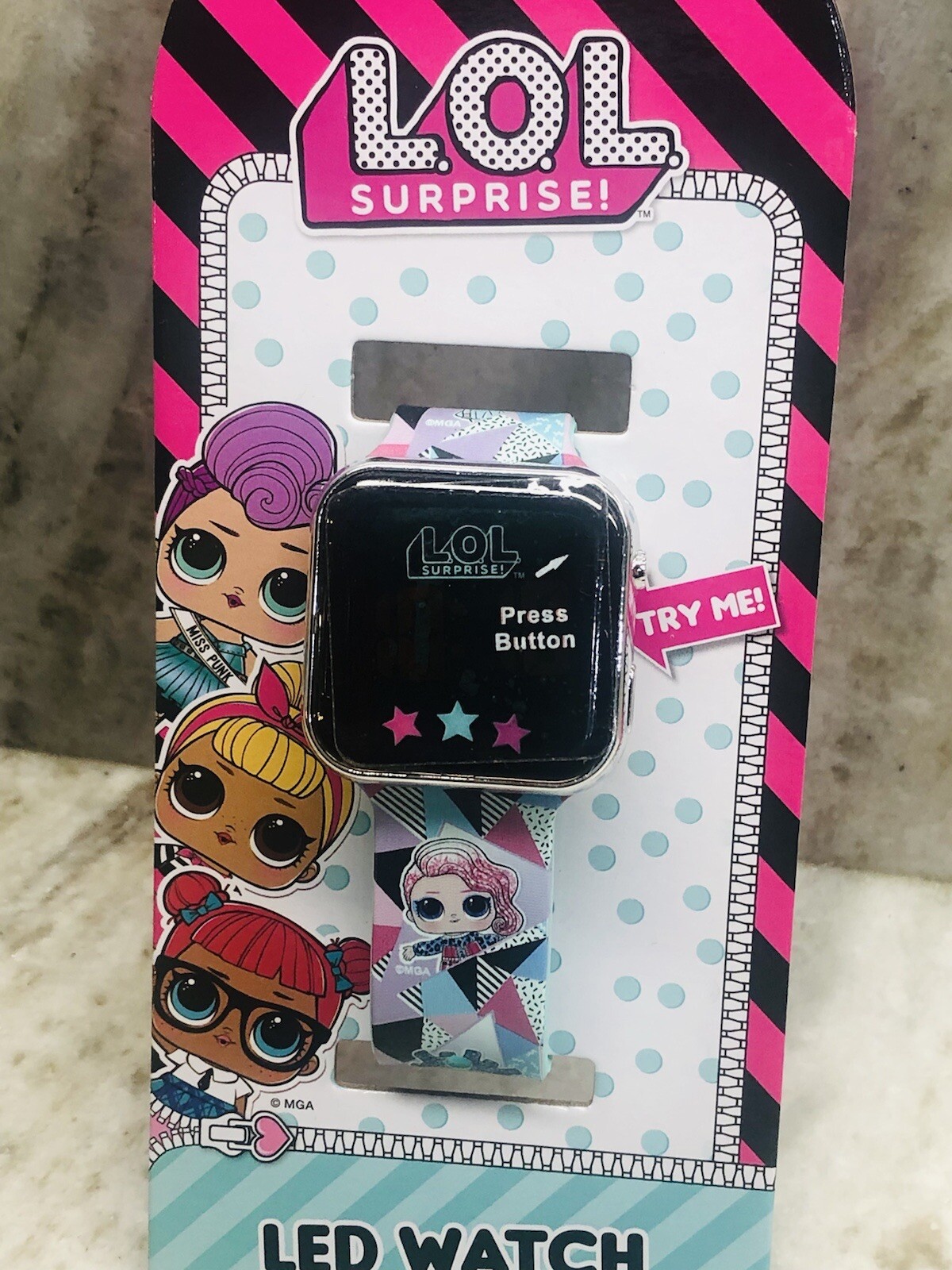 ShipN24Hours. New-LOL Surprise LED Watch for Kids. Collectible”Let’s Be Friends.