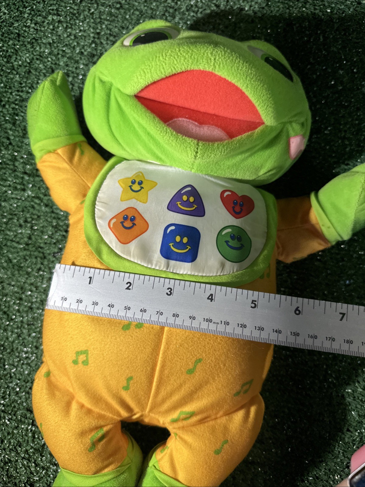 Baby Tad Leap Frog Hug & Learn Plush Talks & Sings Interactive TESTED WORKS