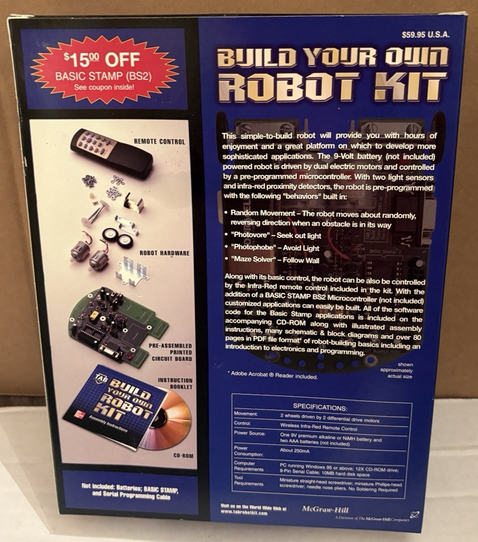 TAB Electronics: “Build your own Robot kit” A Dynamic Learning Platform!