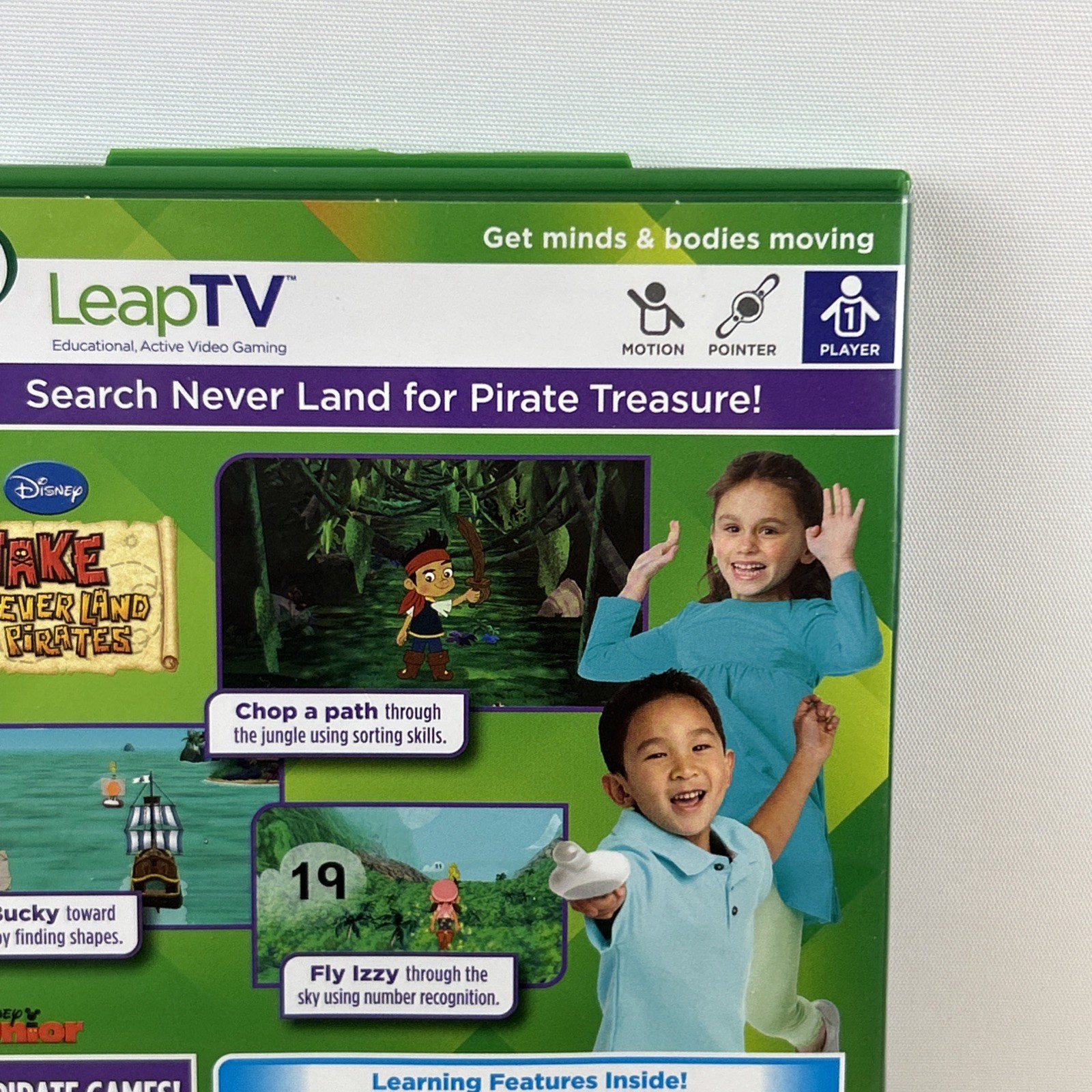 LeapFrog Leap TV Jake and the Never Land Pirates Education Video Game
