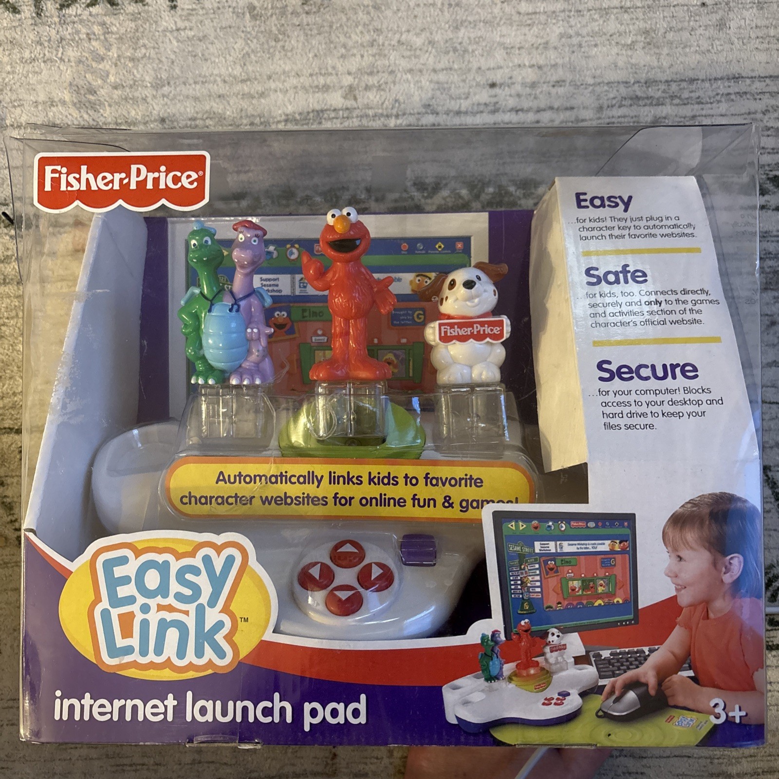 Fisher-Price Easy Link Internet Launch Pad Sesame Street Elmo New