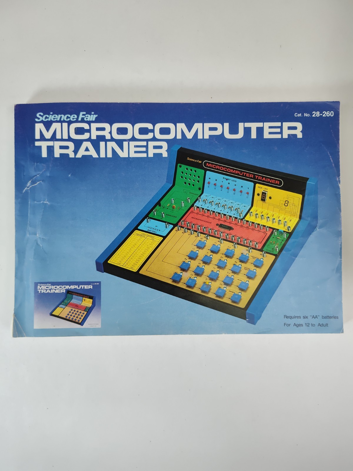 Science Fair Microcomputer Trainer 28-260 Vintage w/180 Page Manual