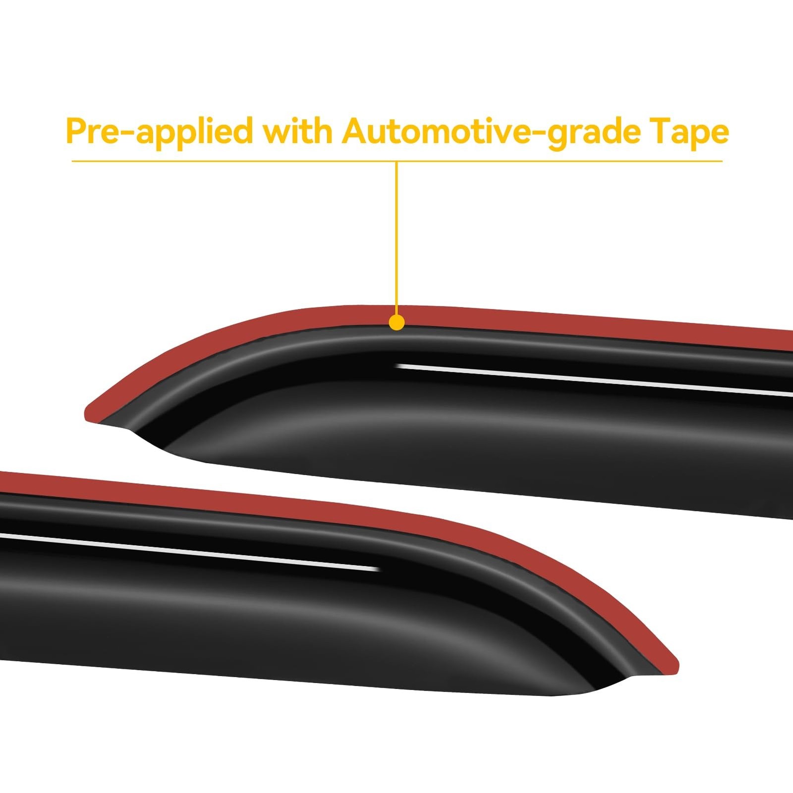 Window Rain Guards Visors for 2011 2012 2013 2014 2015 2016 2017 2018 2019 Fo…