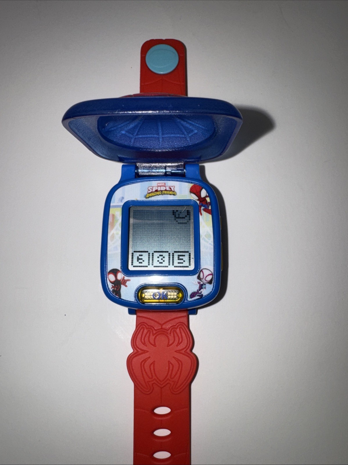 VTech Spidey and His Amazing Friends Learning Watch Red Blue Marvel 2022 5548