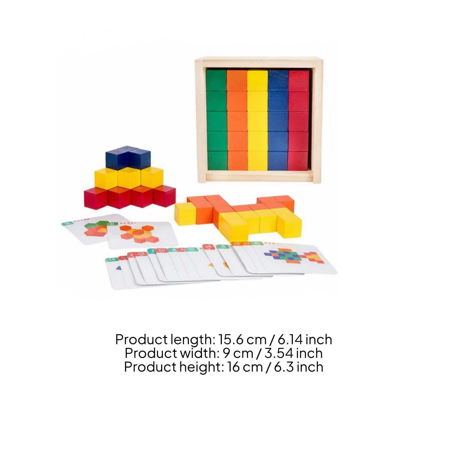 Geometric Game Blocks Spatial Thinking Colorful Brick Game Problem Solving
