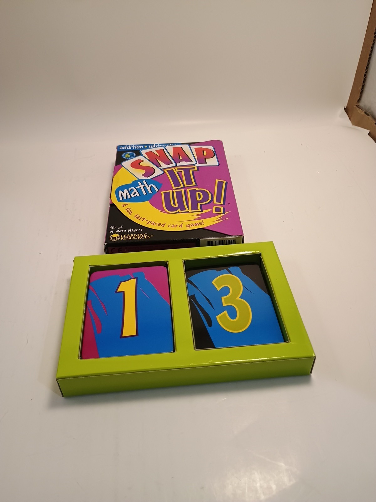 Snap It Up Card Game Lot: Math & Word Families