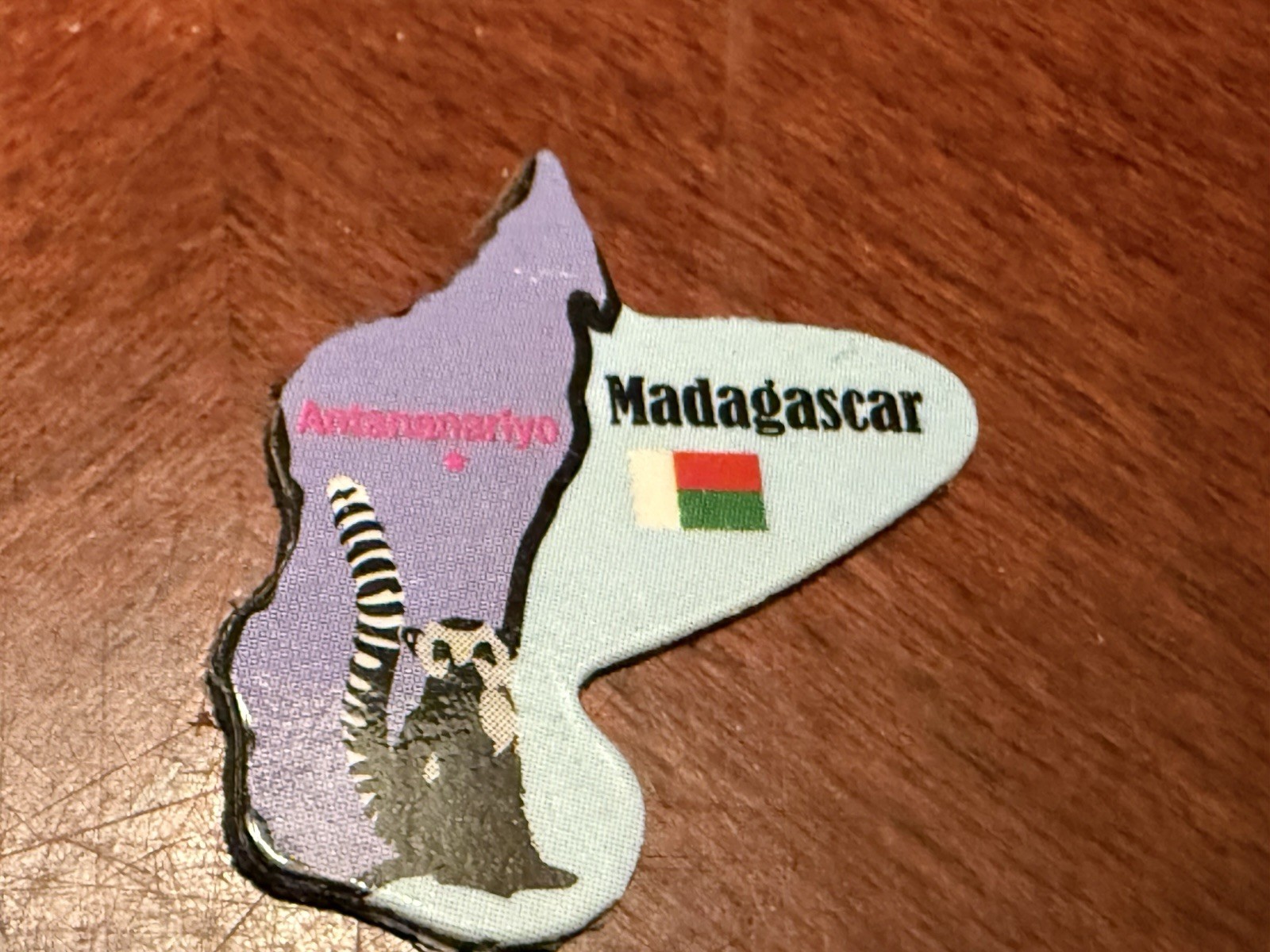Ata-Boy Magnetic World Map Play-n-Learn Madagascar