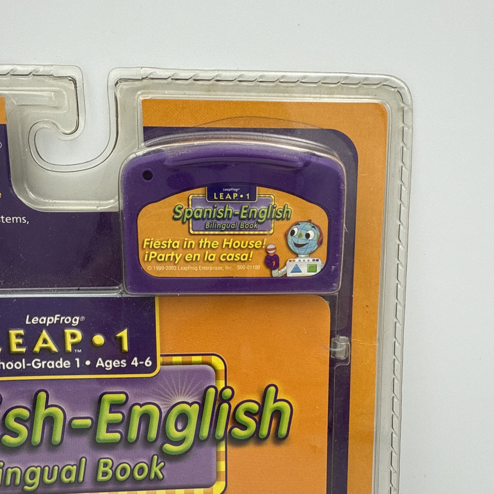 LeapFrog Spanish-English Bilingual Book W/Cartridge LeapPad – NEW Ages 4-6