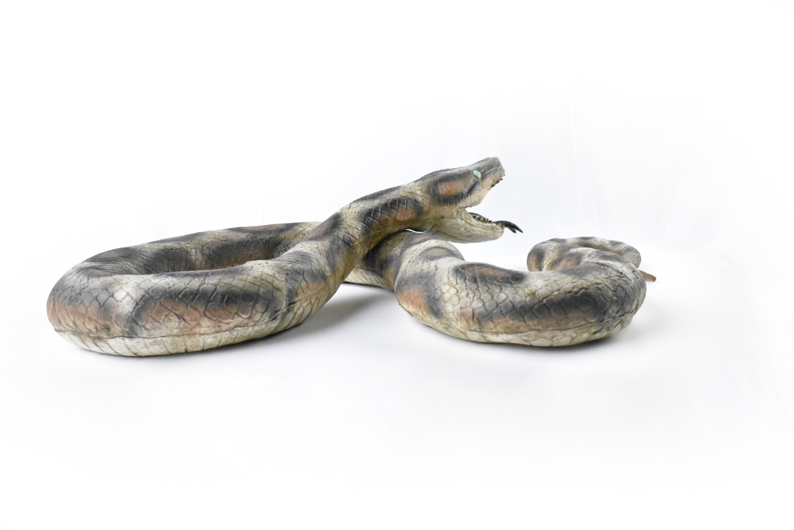 Realistic Giant Anaconda Snake foam-filled latex rubber snake 87″ F3405BB65
