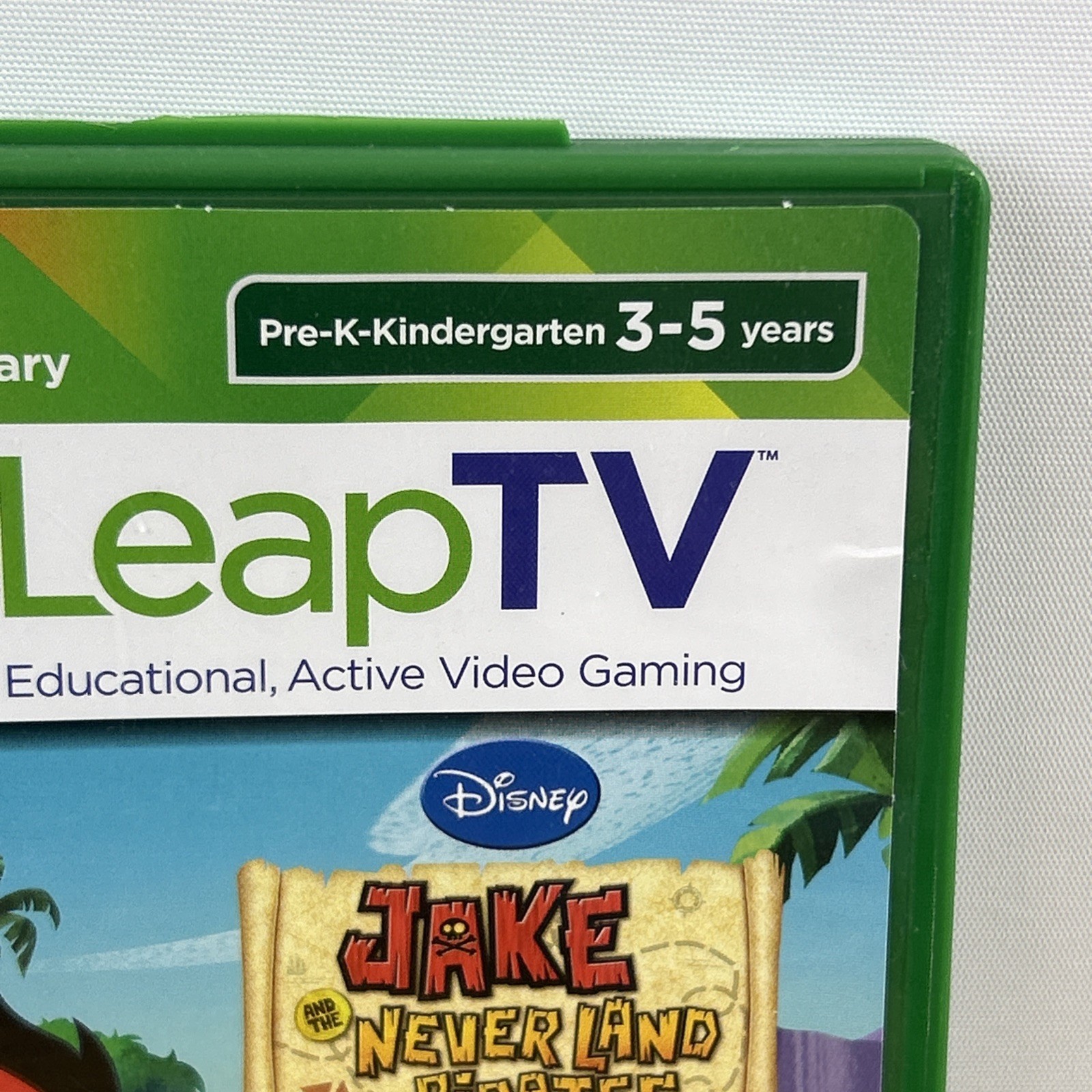 LeapFrog Leap TV Jake and the Never Land Pirates Education Video Game