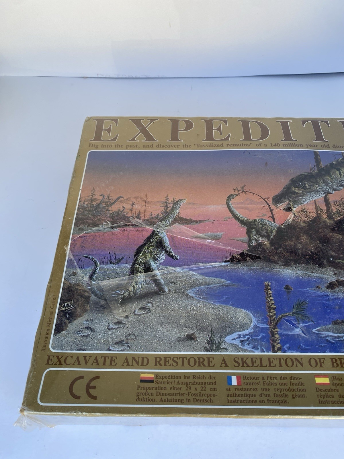 Dinosaur Excavation Kit Expedition Brontosaurus Skeleton Fossil Restoration 832
