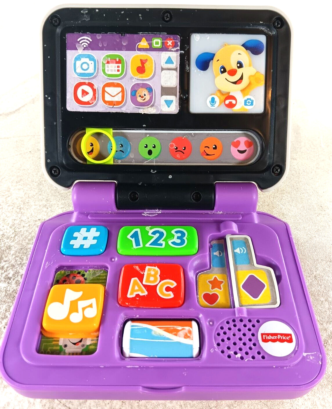 Fisher-Price Laugh & Learn Click & Learn Laptop Interactive Baby Toy 6-36 months