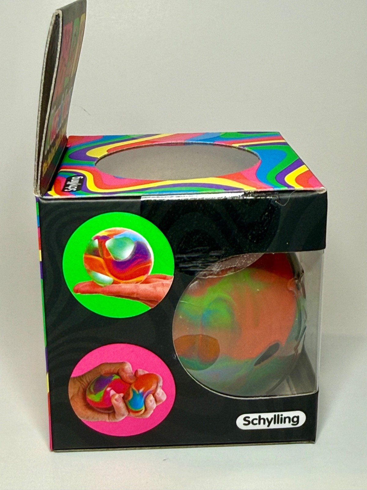 ULTRA RARE 🔥 NeeDoh Marbleez Mellow Marble Multicolor Squishy Toy ✨ AUTHENTIC