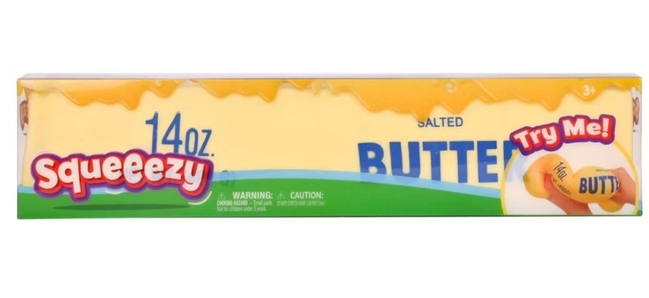 Sunny Days Squeezy Butter Tiktok Sensory Stress Relief Squeeze Toy NEW AUTHENTIC
