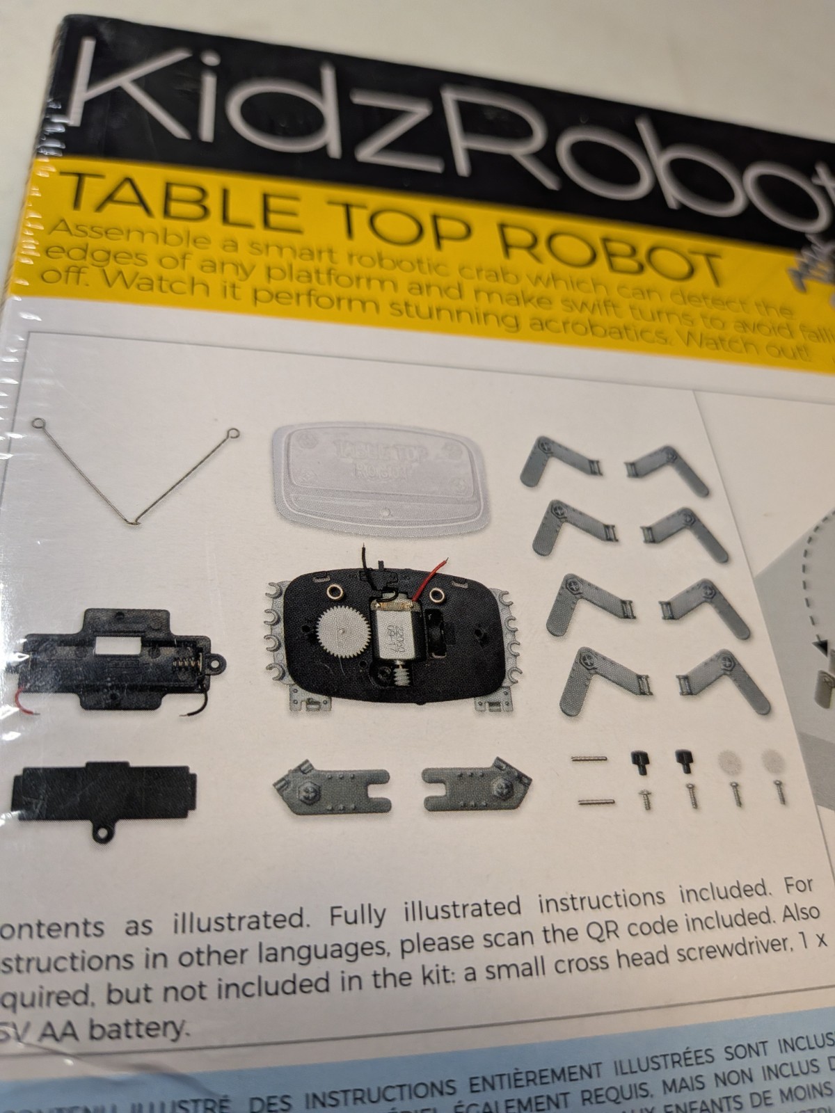 4M Table Top Robot Science Kit 8 – 15 Years Damage to Box Price Adjustment Made