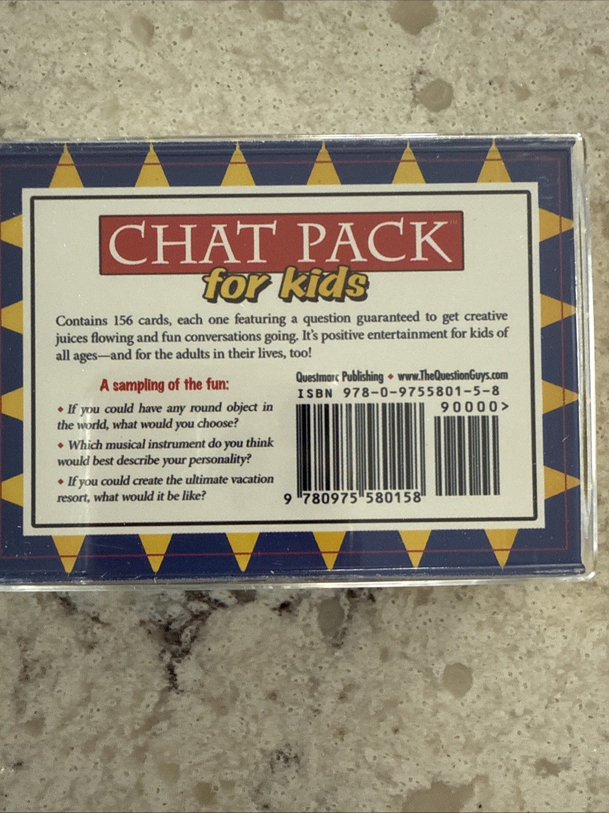 Chat Pack For Kids- Fun Questions to Spark Conversations
