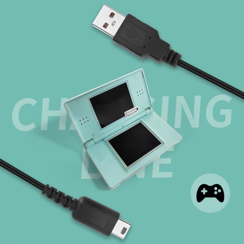 USB Data Charger Charging Power Cable Cord Wire Replacement for Handheld Console