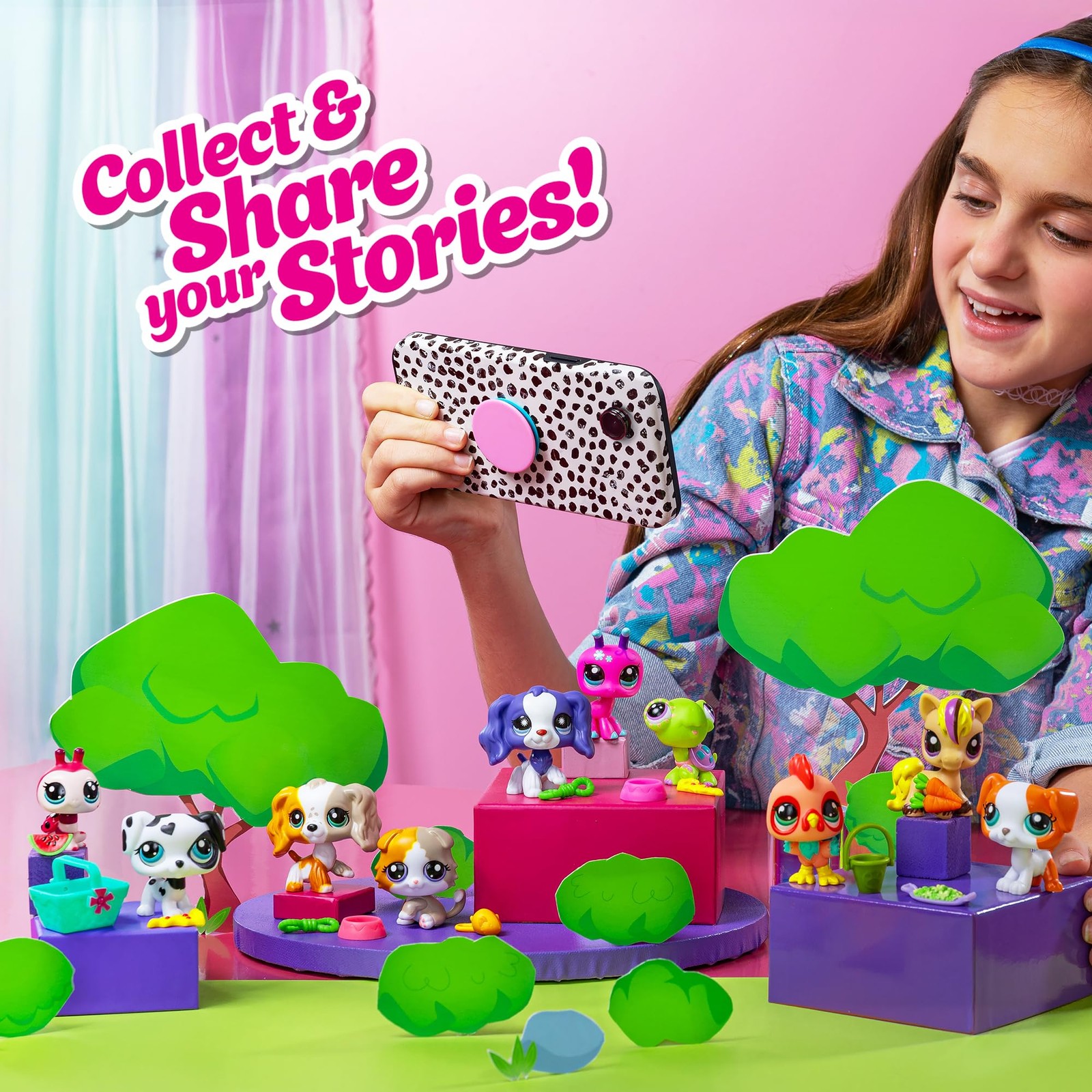 – Pet Surprise Display – Series 3 18 Pets Collector Set + 1 Bonus Pet, Gen 7 …