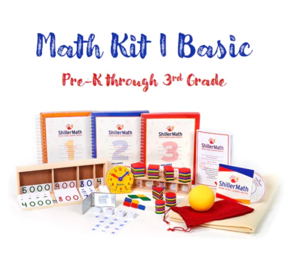 Shiller Learning Montessori at Home – Math Kit Grades 1 to 3 in great condition!