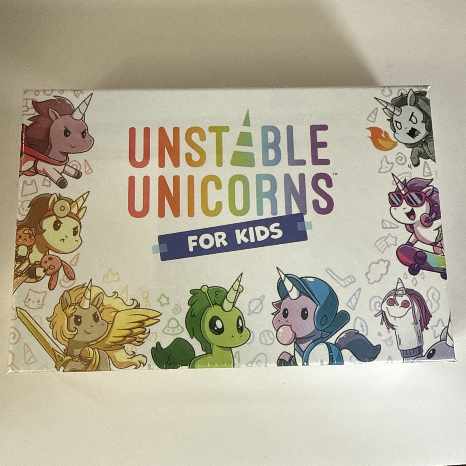 UNSTABLE UNICORNS for Kids Edition Base Game – A strategic card game for Kids!