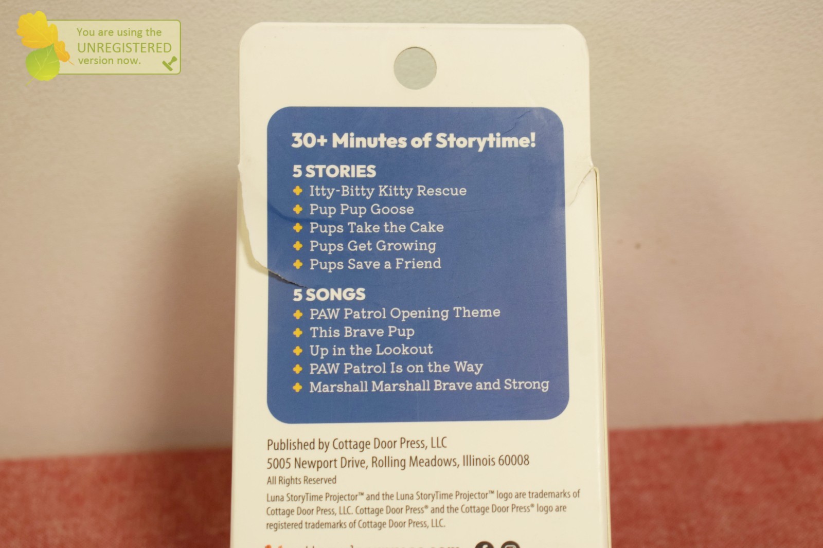 Luna StoryTime PAW Patrol Marshall Stories & Songs Figurine