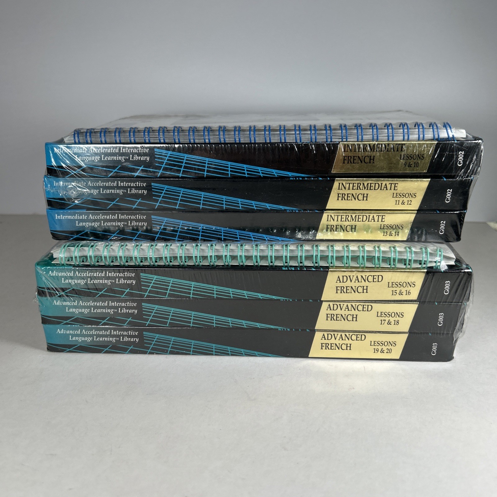 Zygon Learning Machine Intermediate & Advanced French CDs *Sealed, New*