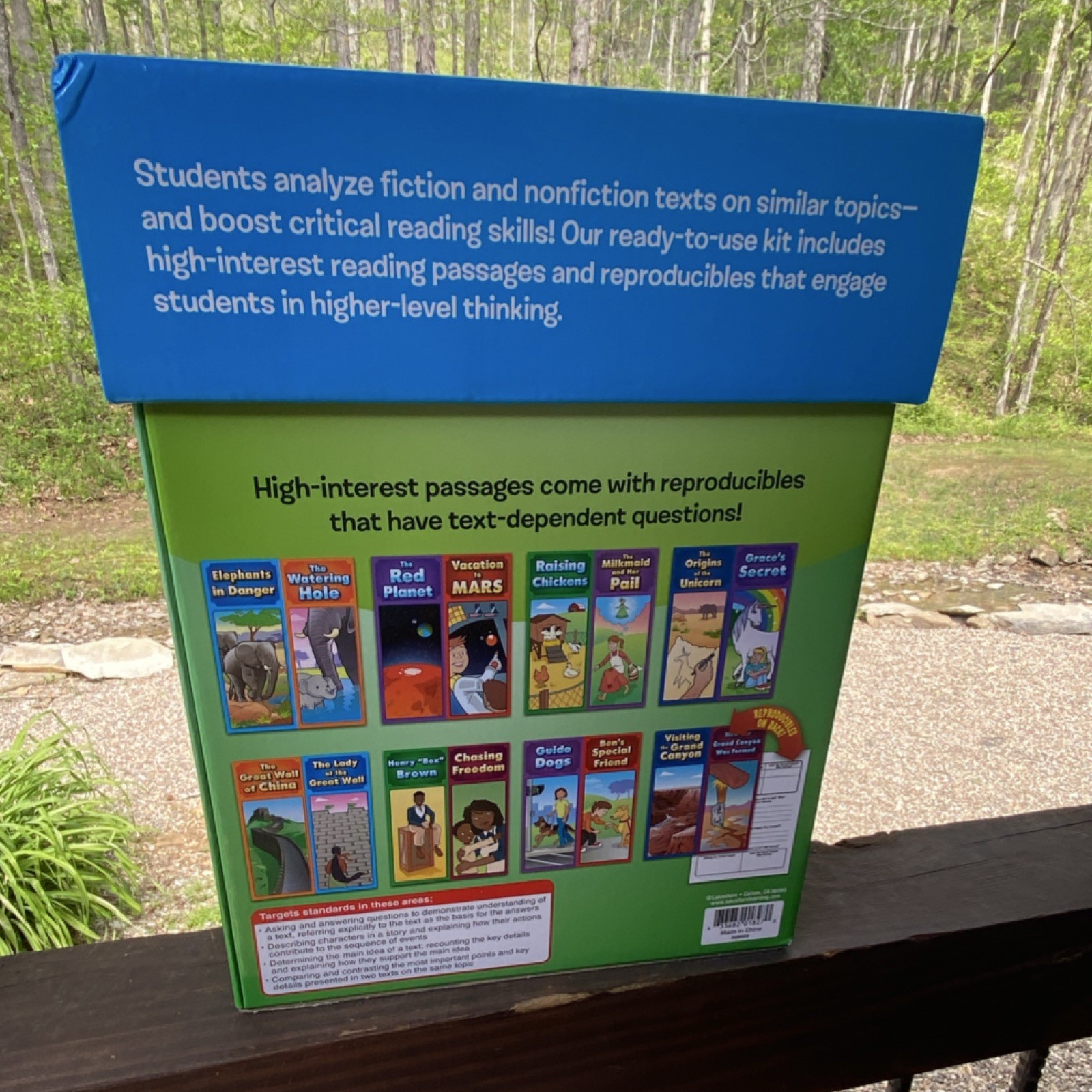 Lakeshore Grade 3 Fiction & Nonfiction Paired Passages Reading Kit