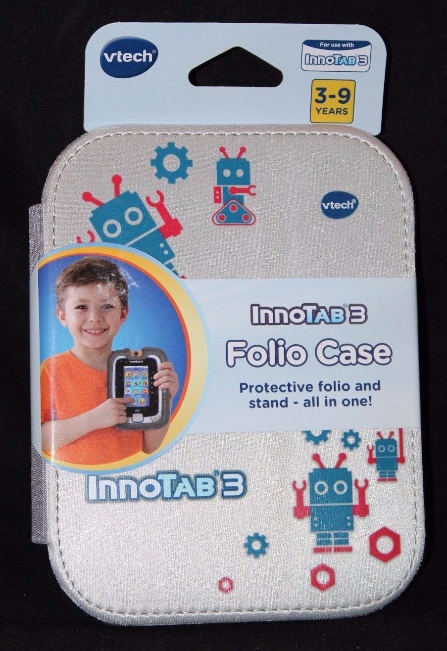 Vtech InnoTab 3 Folio Case Robot Design – Gray