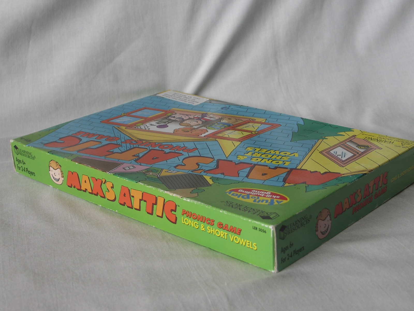 Max’s Attic Phonics Game Long & Short Vowels Learning Resources Complete