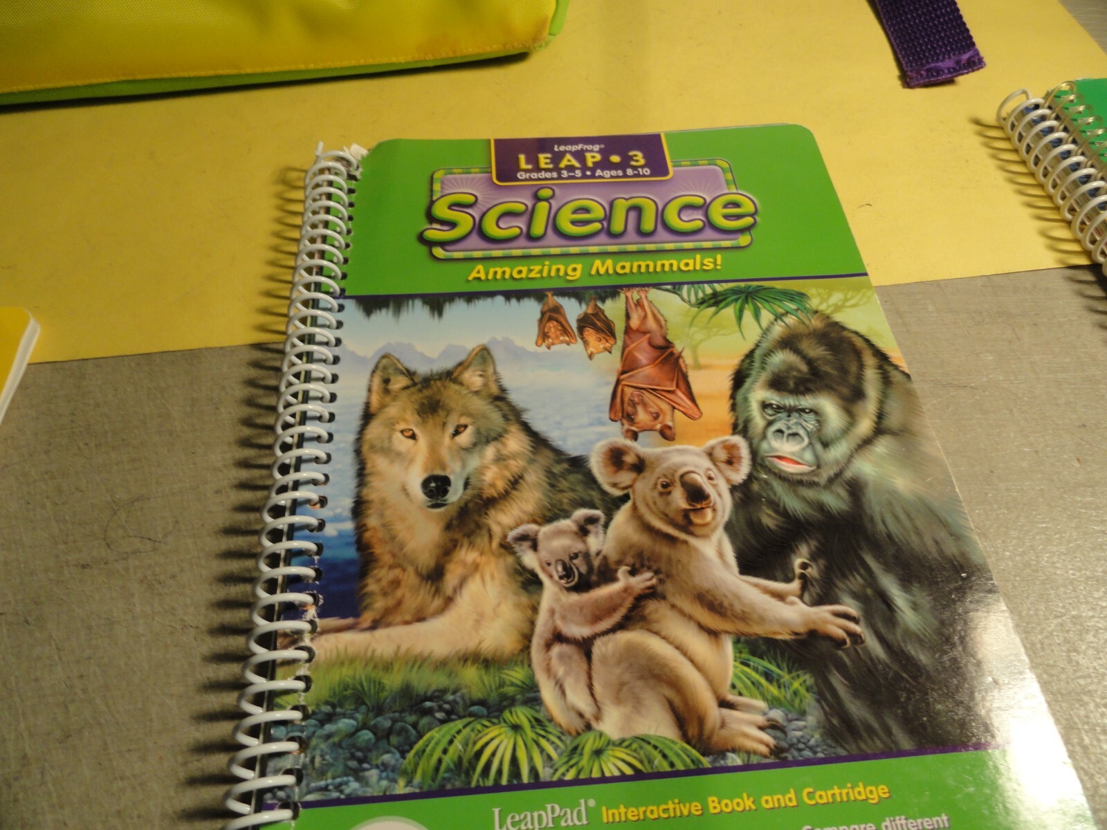Leap Frog Leap Pad Learning System 8 Game Cartridges Books Model 57-001-00