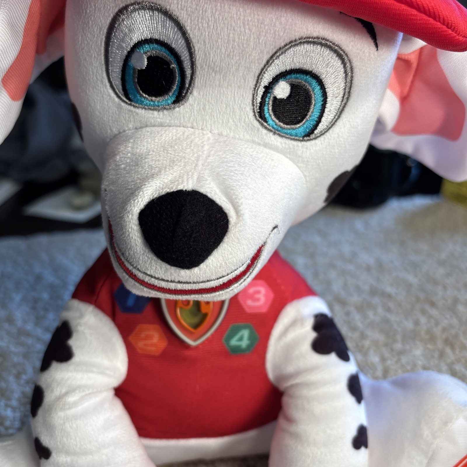 VTech Paw Patrol Marshall’s Read To Me Adventure 12″ Plush Stuffed Animal TESTED