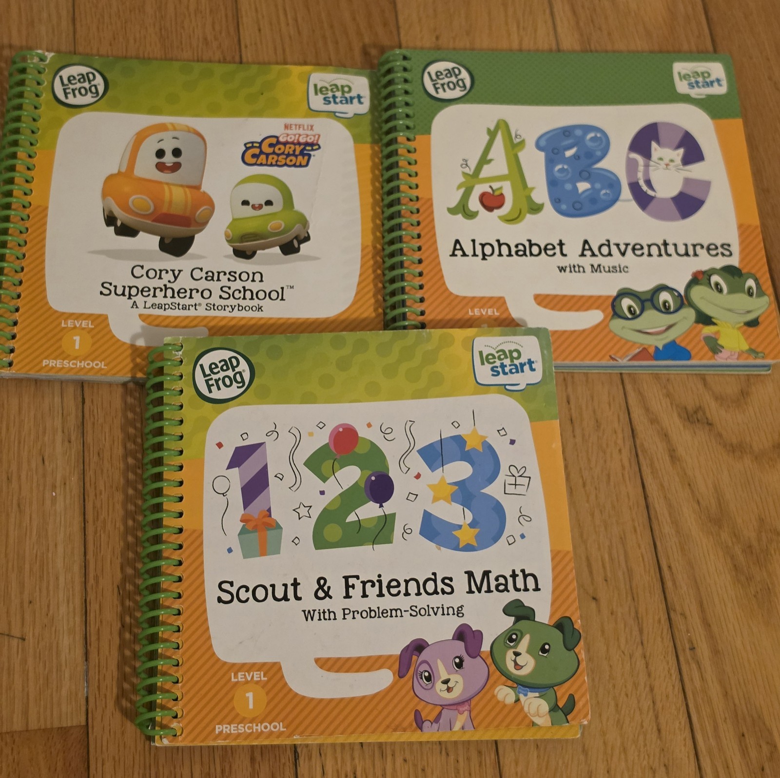 LeapFrog LeapStart 3D Learning System w/ 10 Books, Reading, Disney, Ages 4-8