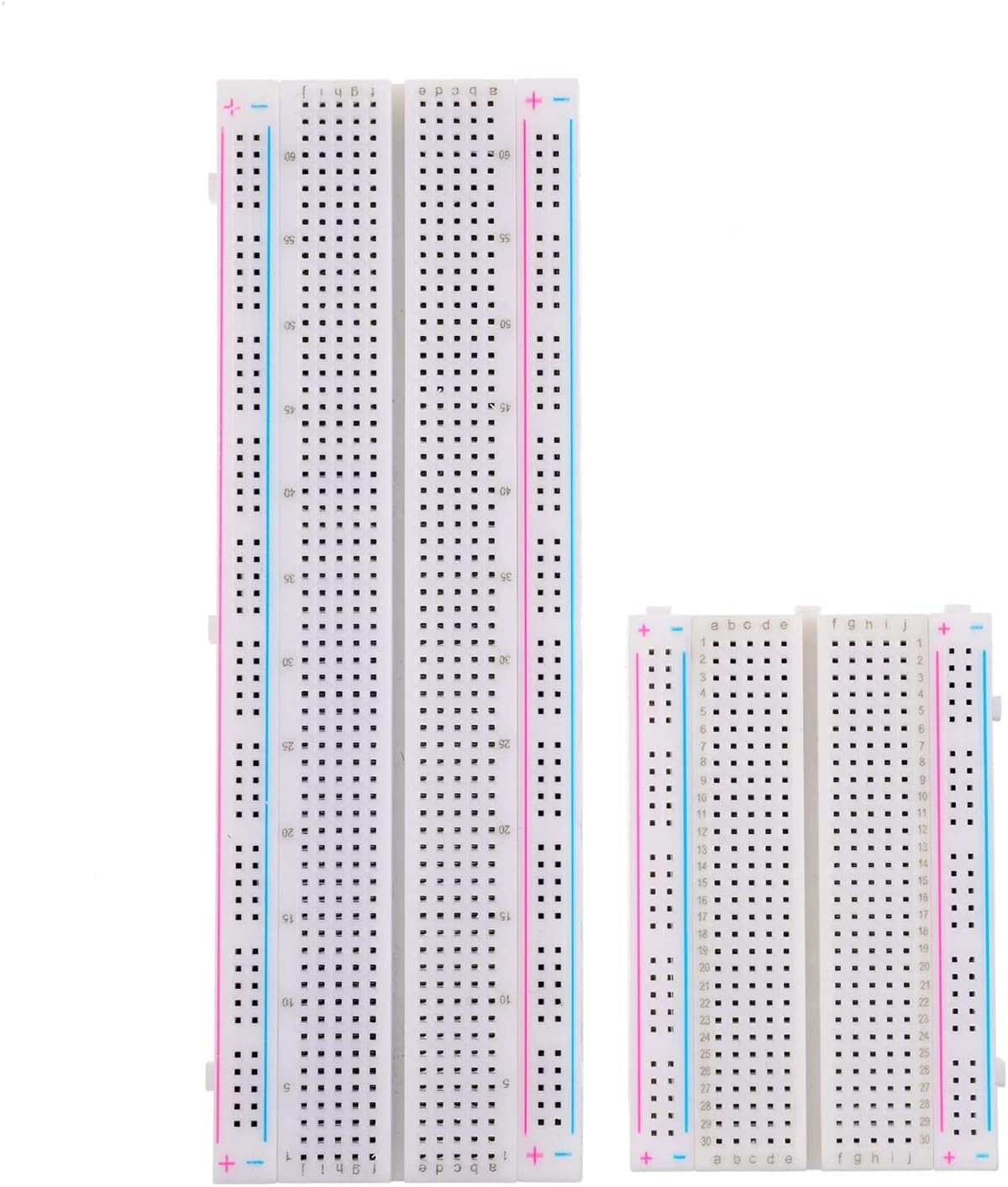 Breadboard Kit with Power Supply Module， Jumper Wires，Battery Clip，830 & 400…