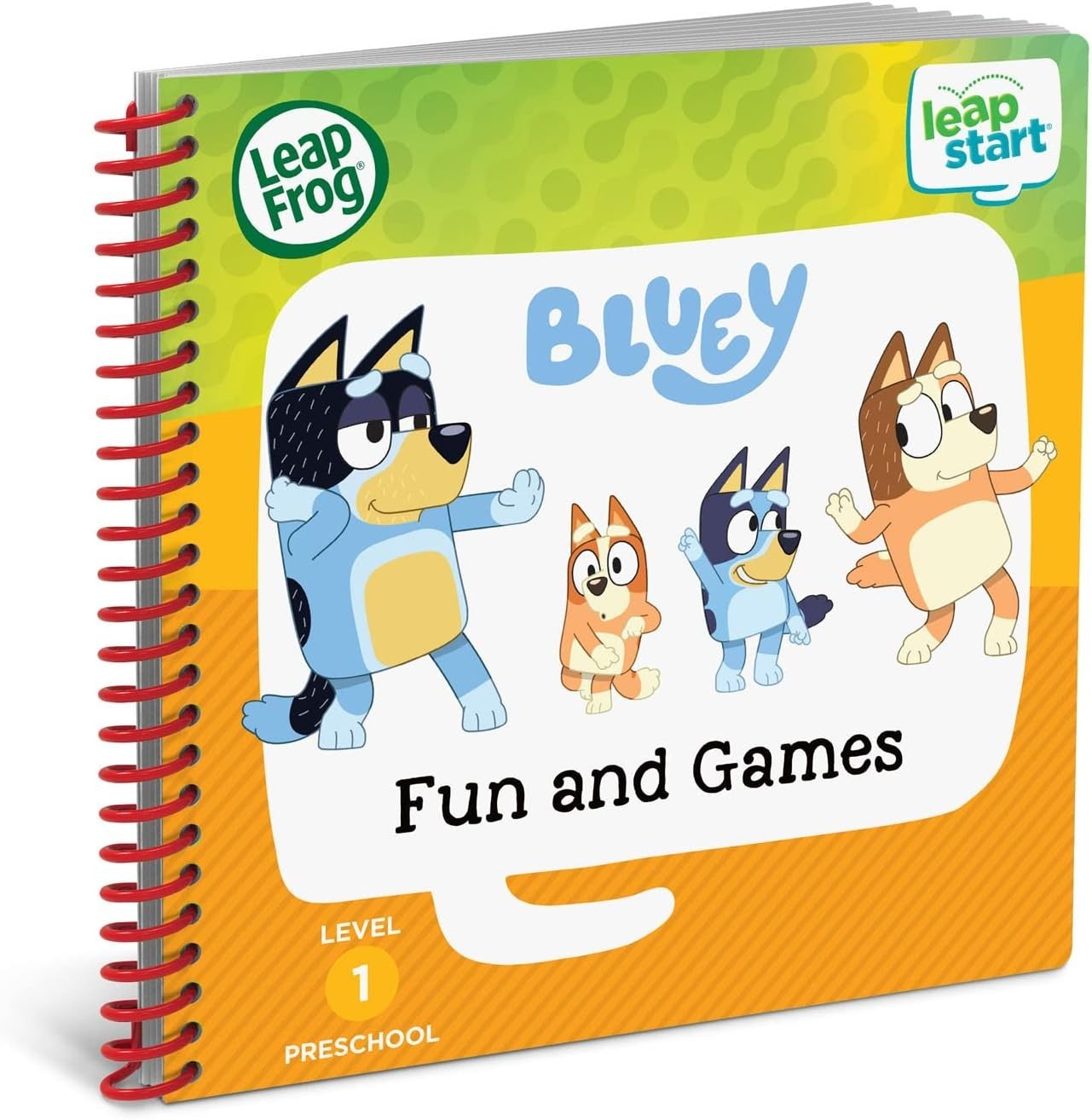 LeapStart Bluey Fun & Games – Interactive Educational Activity Book for Ages 2-5