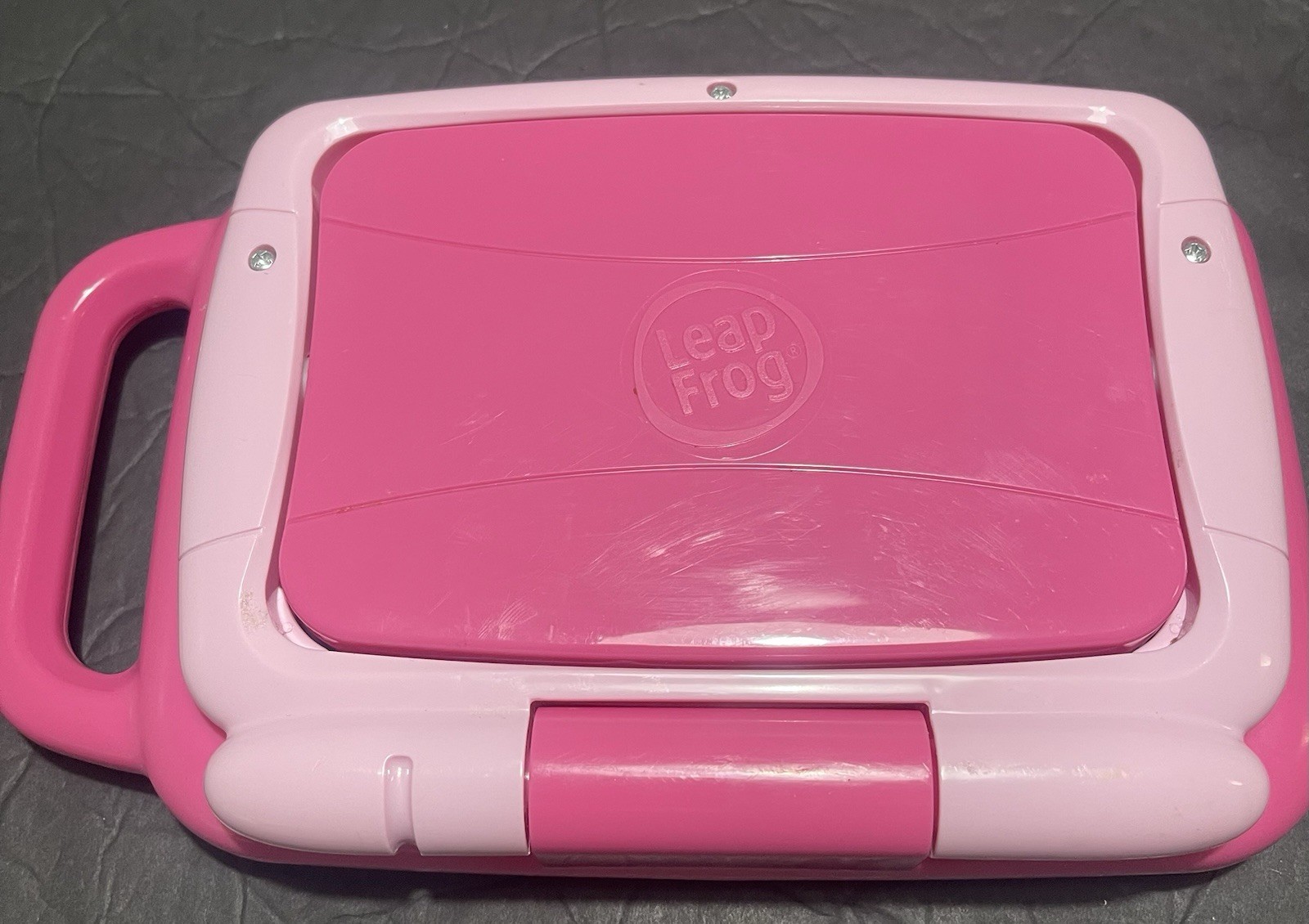 LeapFrog 2 In 1 Leaptop Touch Laptop Tablet Computer For Kids Pink Tested