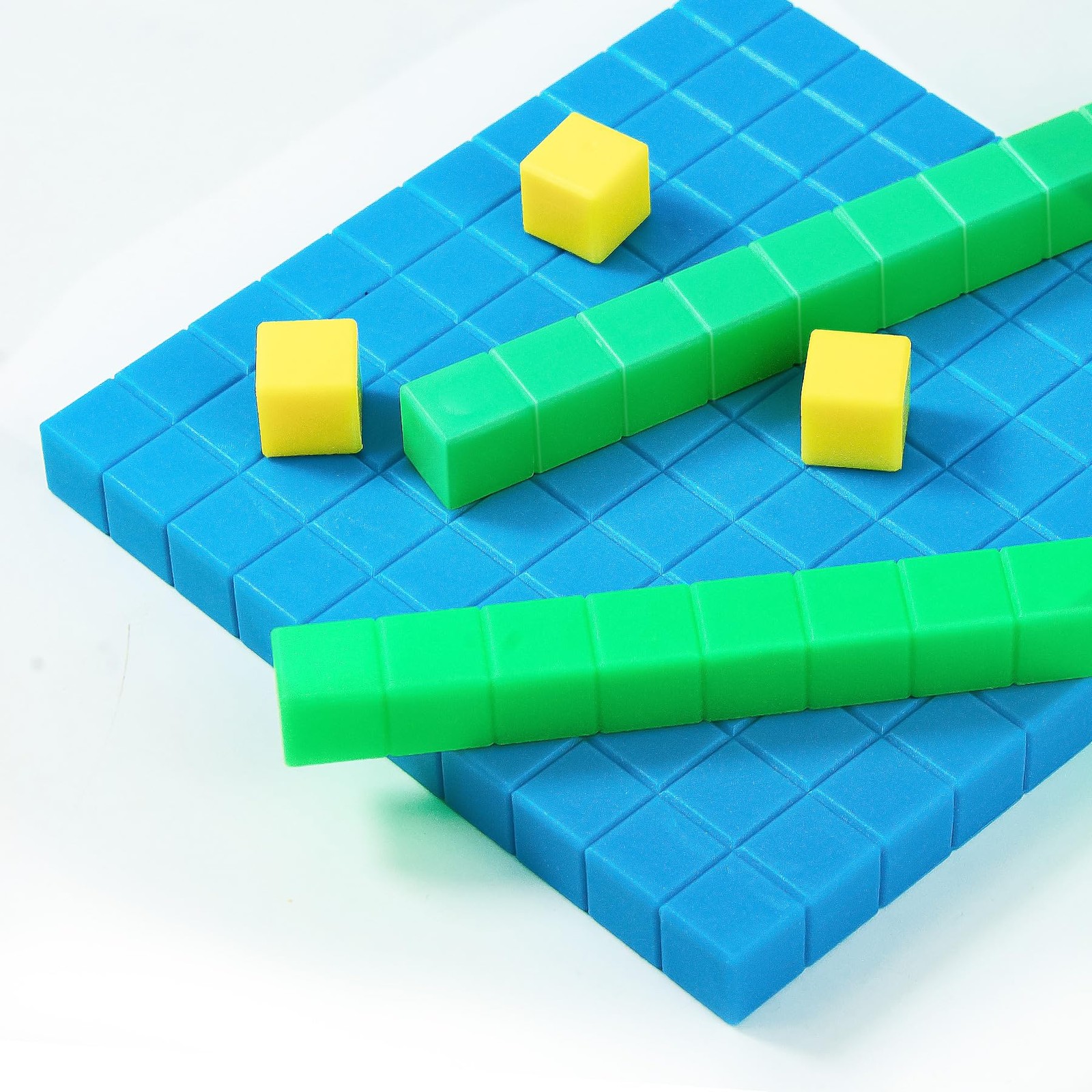 XYGROOW Math Manipulatives for Kids Aged Small, Red, Blue, Yellow, Green