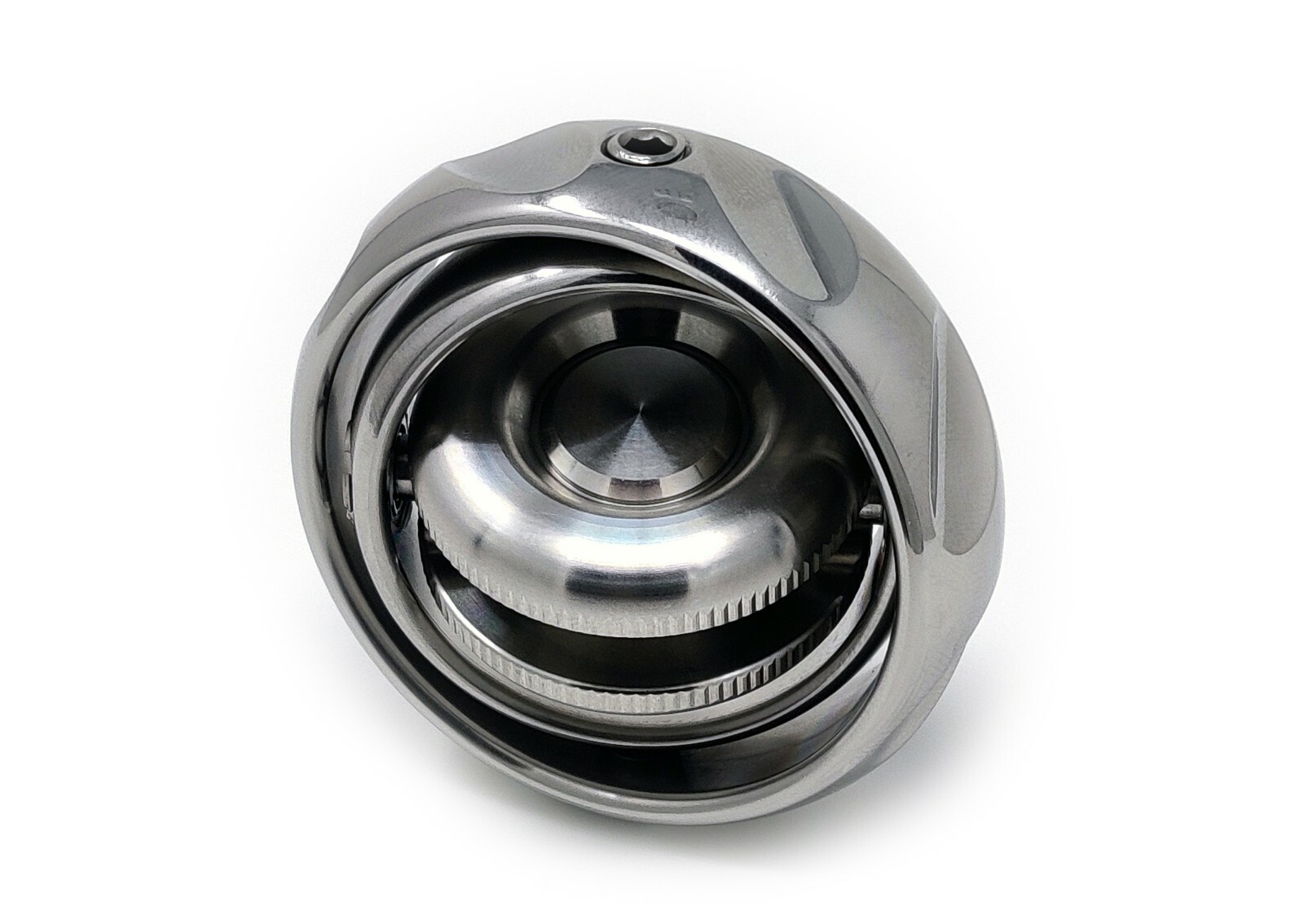 Mechforce EDC Gyroscope GEN2 Stainless Steel Hand Fidget Stress Relief Focus Toy