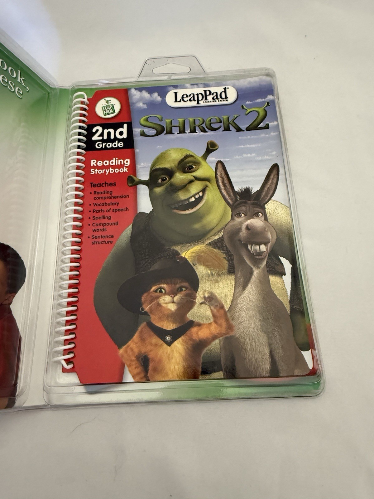 Leap Frog LeapPad SHREK 2 & Bratz Book & Cartridge 2nd 3rd Grade Lot of 2