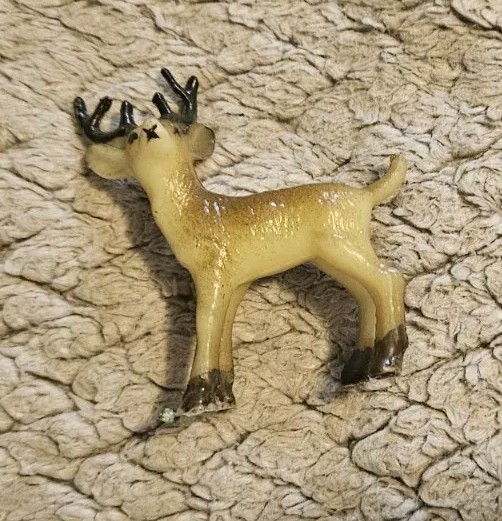 Forest Animal Figure Lot Six (6) Animals 4 Inches Long