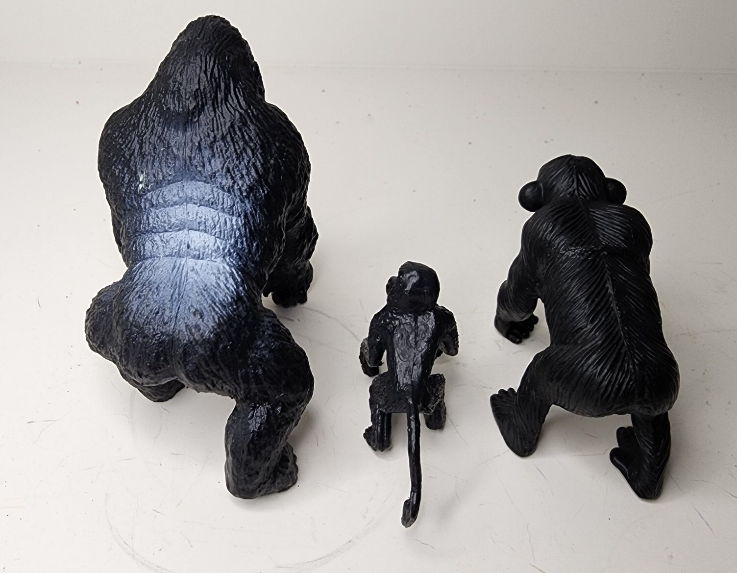 Chimpanzee Gorilla Monkey Animal Figure Model Plastic Toy Collector Kids Gift