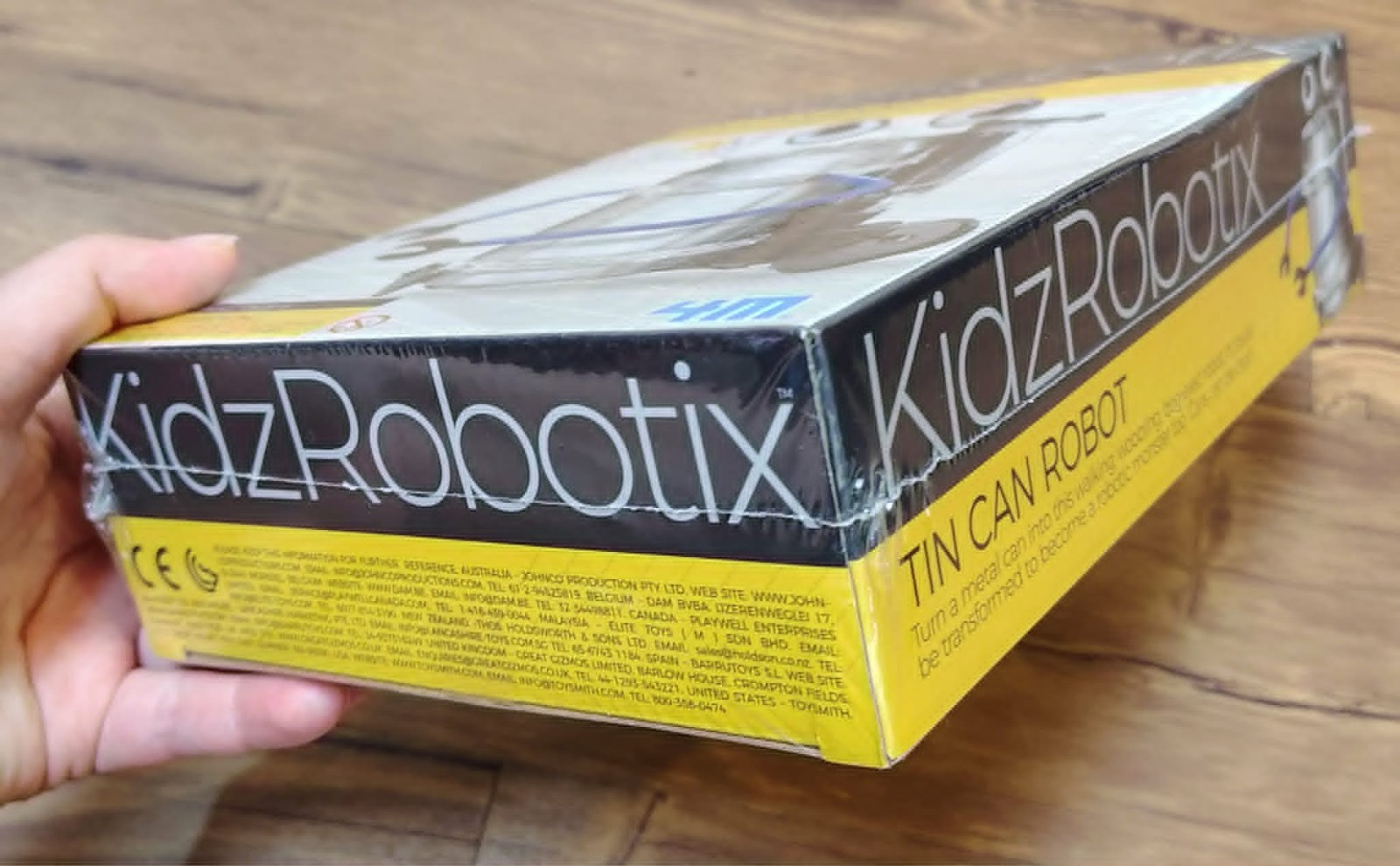 4M Toysmith, KidzRobotix Tin Can Robot, DIY Science Kits STEM Powered Kids