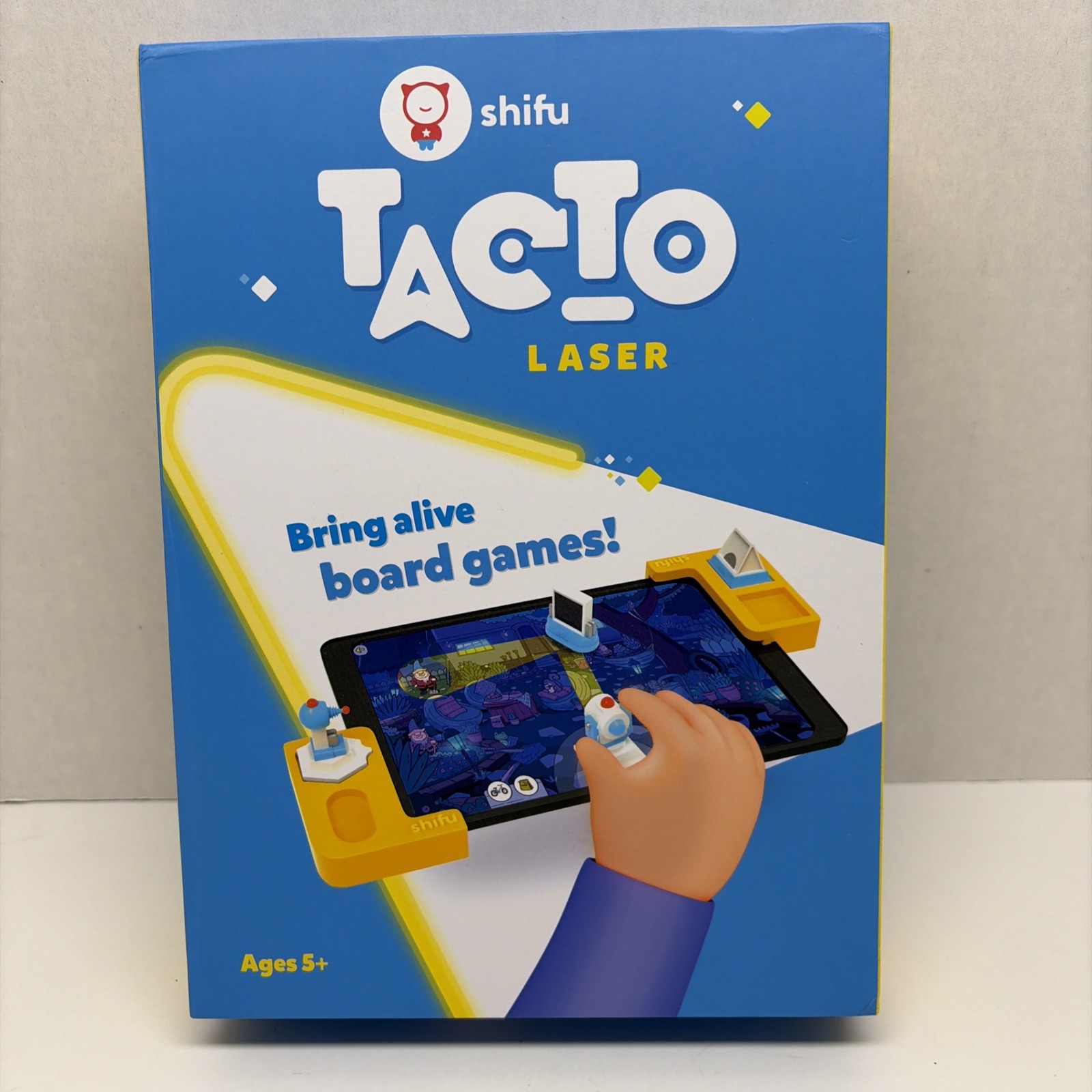 Tacto Laser by PlayShifu – STEM Games for ages 5-10, Compatible with tablets