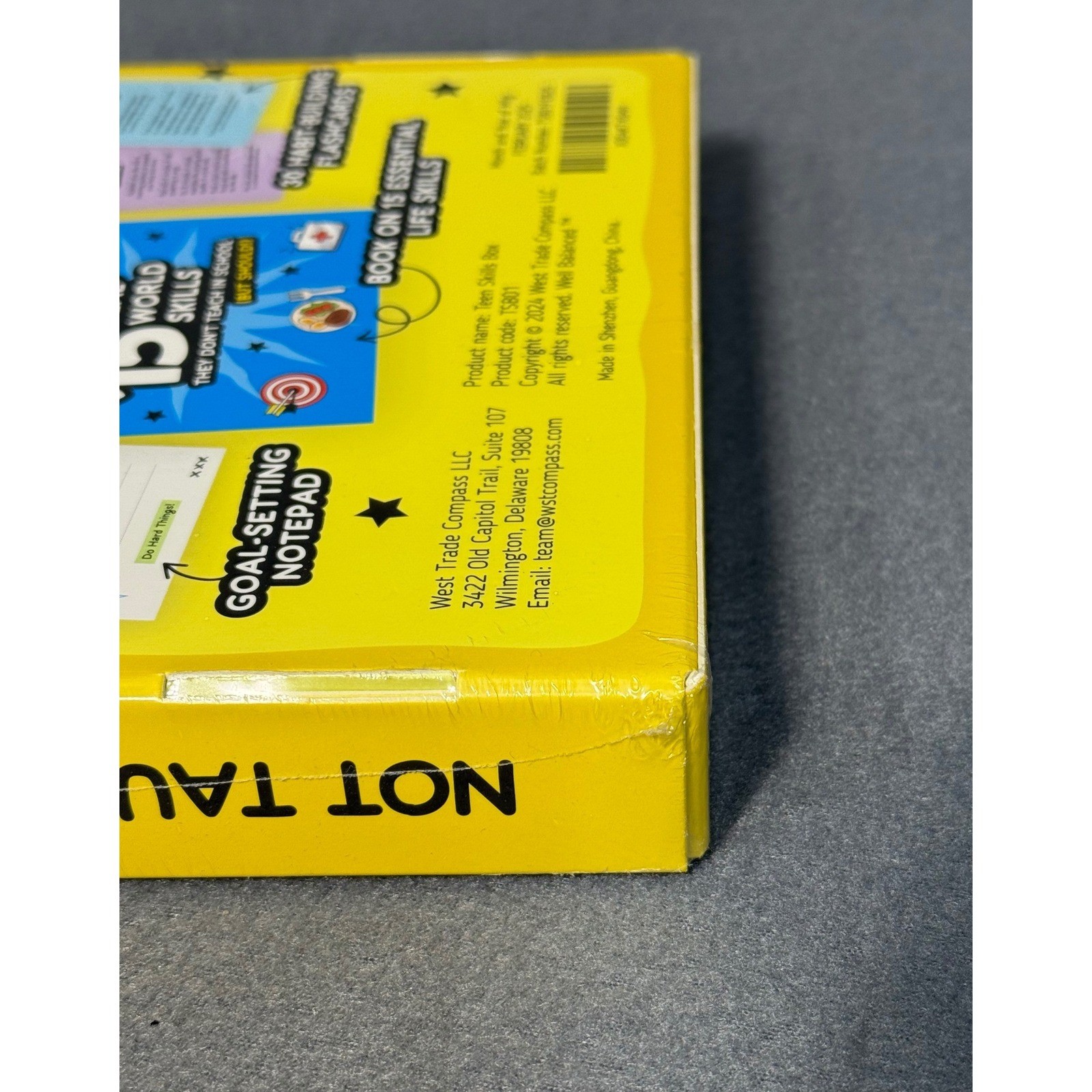 All In One Life Skills Kit Teen Skills Box Prepare Teen Boys for Real Life New